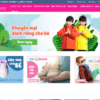 Website bán hàng đồ trẻ em Baby Shop