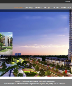 Website doanh nghiệp bất động sản MS3