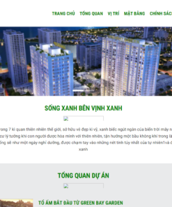 Website Bất Động Sản GreenBay