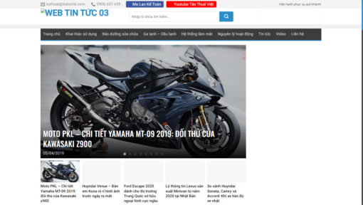 Website tin tức MS3